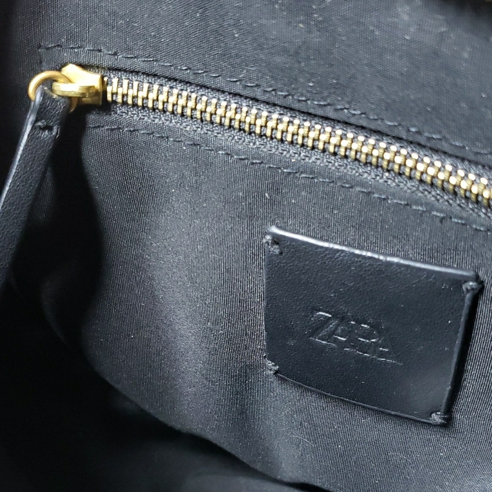 Zara | Canvas Crossbody Saddle Bag - Picture 2 of 9